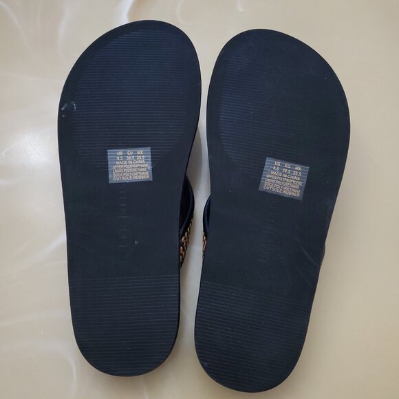 Eric Javits Notti Straw Braid Knot Sandals Size 8.5 - Picture 10 of 11